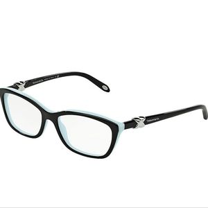 Tiffany Co Prescription Glasses TF 2074 8055 Top Black/Blue